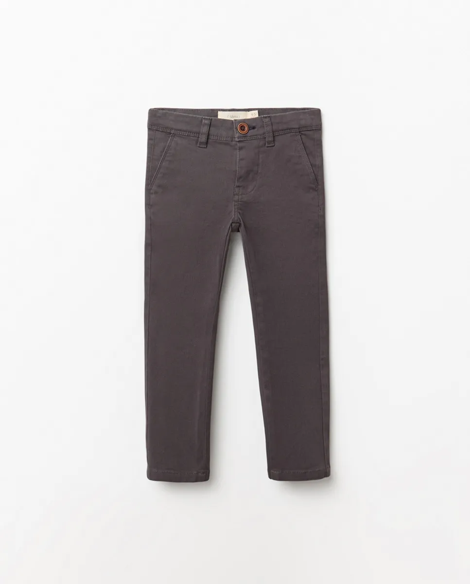 Базовые брюки чинос Sfera, антрацитовый
Базовые брюки чинос Sfera, антрацитовый