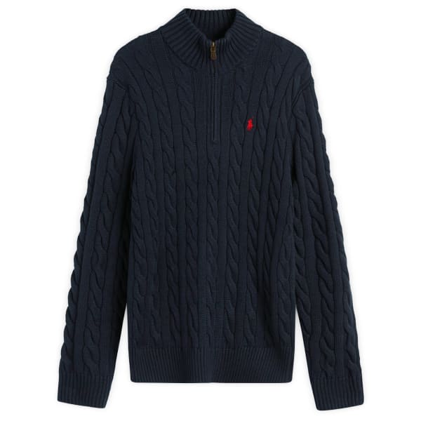 Джемпер крупной вязки с застежкой-молнией до середины груди Polo Ralph Lauren, hunter темно-синий
Джемпер крупной вязки с застежкой-молнией до середины груди Polo Ralph Lauren, hunter темно-синий