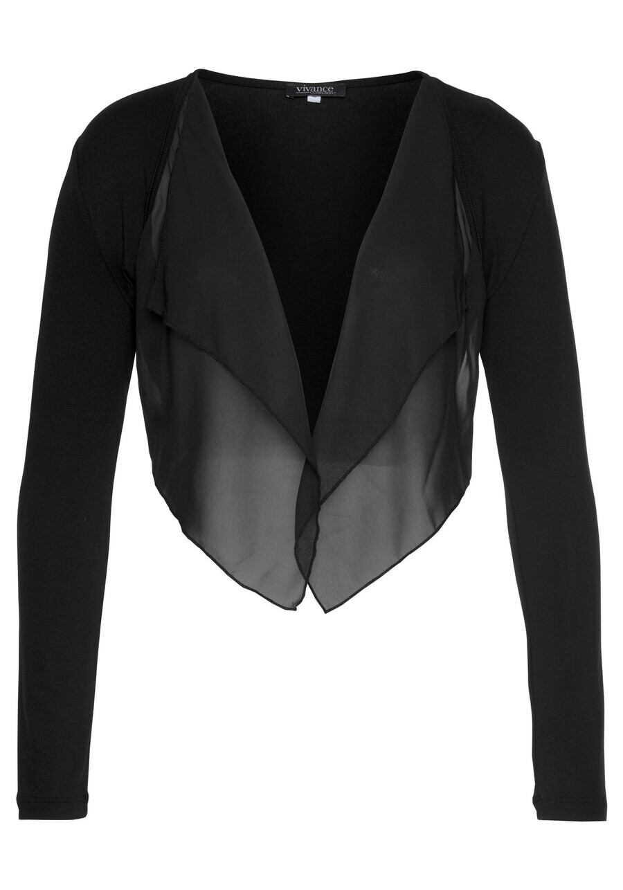 Укороченный кардиган VIVANCE Bolero, черный
Укороченный кардиган VIVANCE Bolero, черный