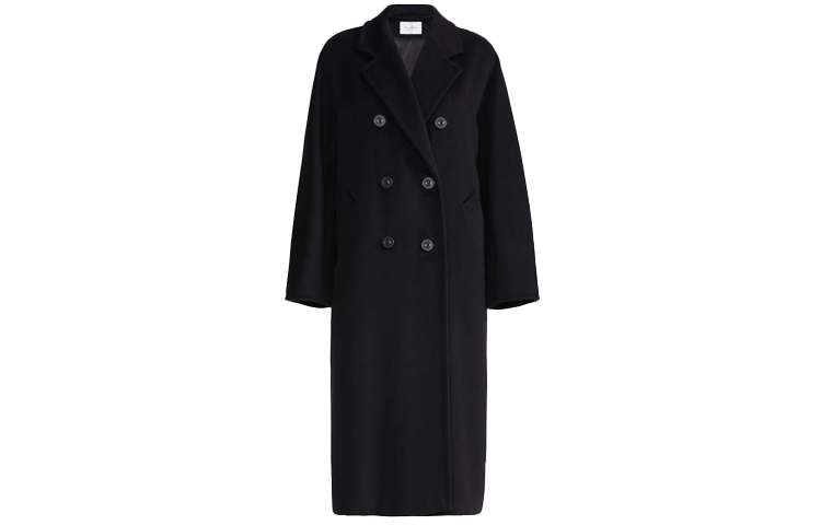 MaxMara Пальто женское черное, Black
MaxMara Пальто женское черное, Black