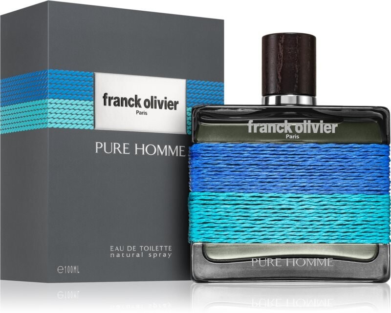 Franck Olivier, Pure Homme, туалетная вода, 100 мл
Franck Olivier, Pure Homme, туалетная вода, 100 мл