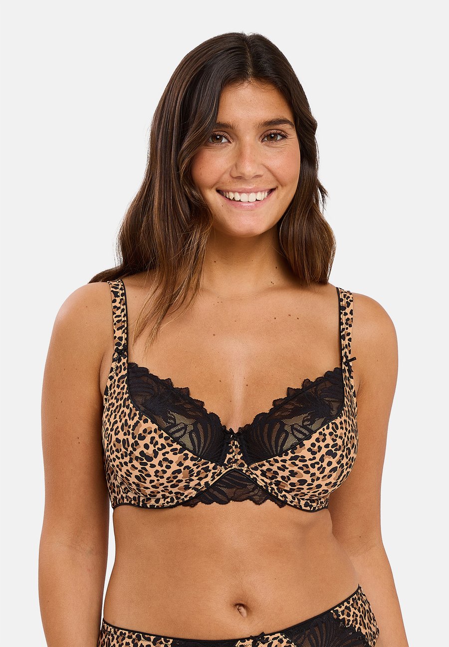 Бюстгальтер Sans Complexe Underwired bra, Léopard Mocha/Mottled Brown
Бюстгальтер Sans Complexe Underwired bra, Léopard Mocha/Mottled Brown