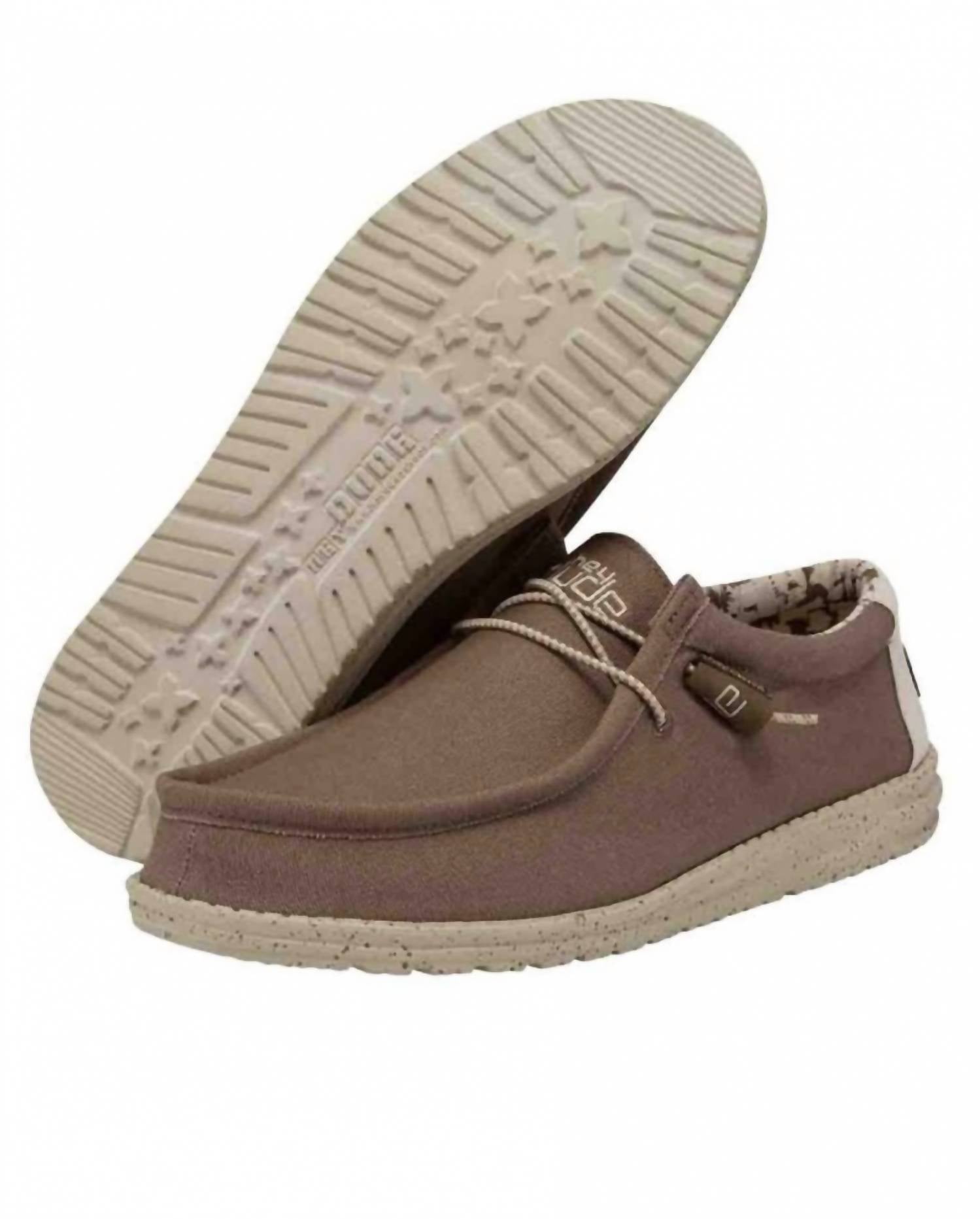 Мужские эластичные туфли Wally в цвете глины Hey Dude, Clay
Мужские эластичные туфли Wally в цвете глины Hey Dude, Clay