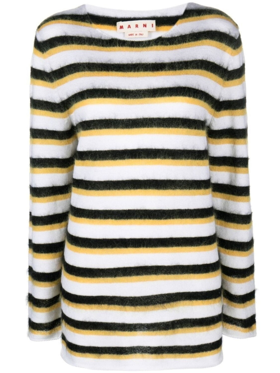 Marni полосатый джемпер, белый
Marni полосатый джемпер, белый