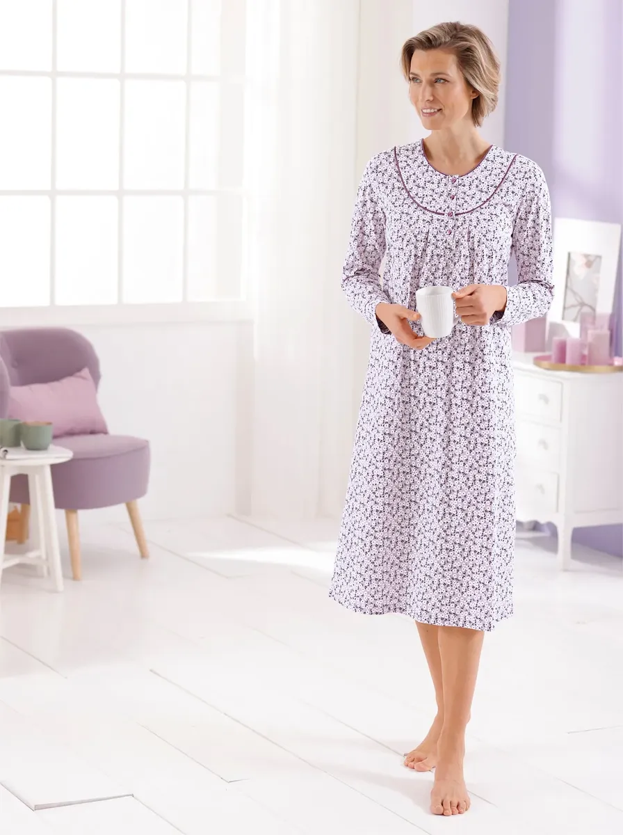 Ночная рубашка " Wäschepur" "Ночная рубашка", цвет Flieder-Bedruckt
Ночная рубашка " Wäschepur" "Ночная рубашка", цвет Flieder-Bedruckt