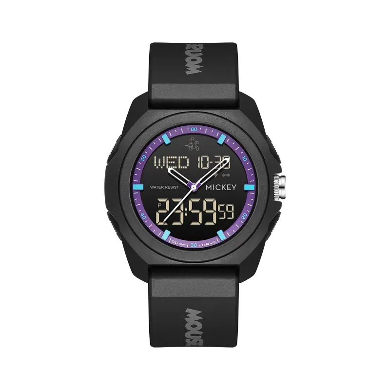 Disney Электронные кварцевые часы с ремешком TPU унисекс черный циферблат
Disney Электронные кварцевые часы с ремешком TPU унисекс черный циферблат