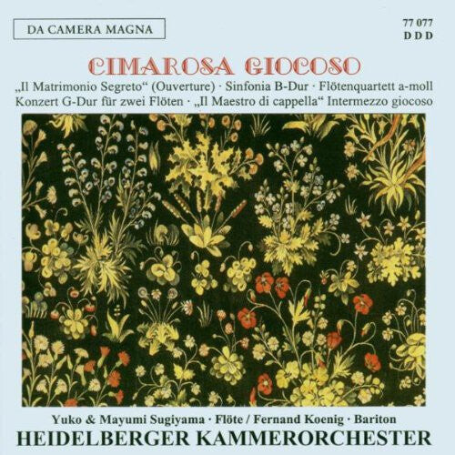 CD диск Cimaros / Sugiyama / Koenig / Preis: Sinfonia Concerto for 2 Flutes
CD диск Cimaros / Sugiyama / Koenig / Preis: Sinfonia Concerto for 2 Flutes
