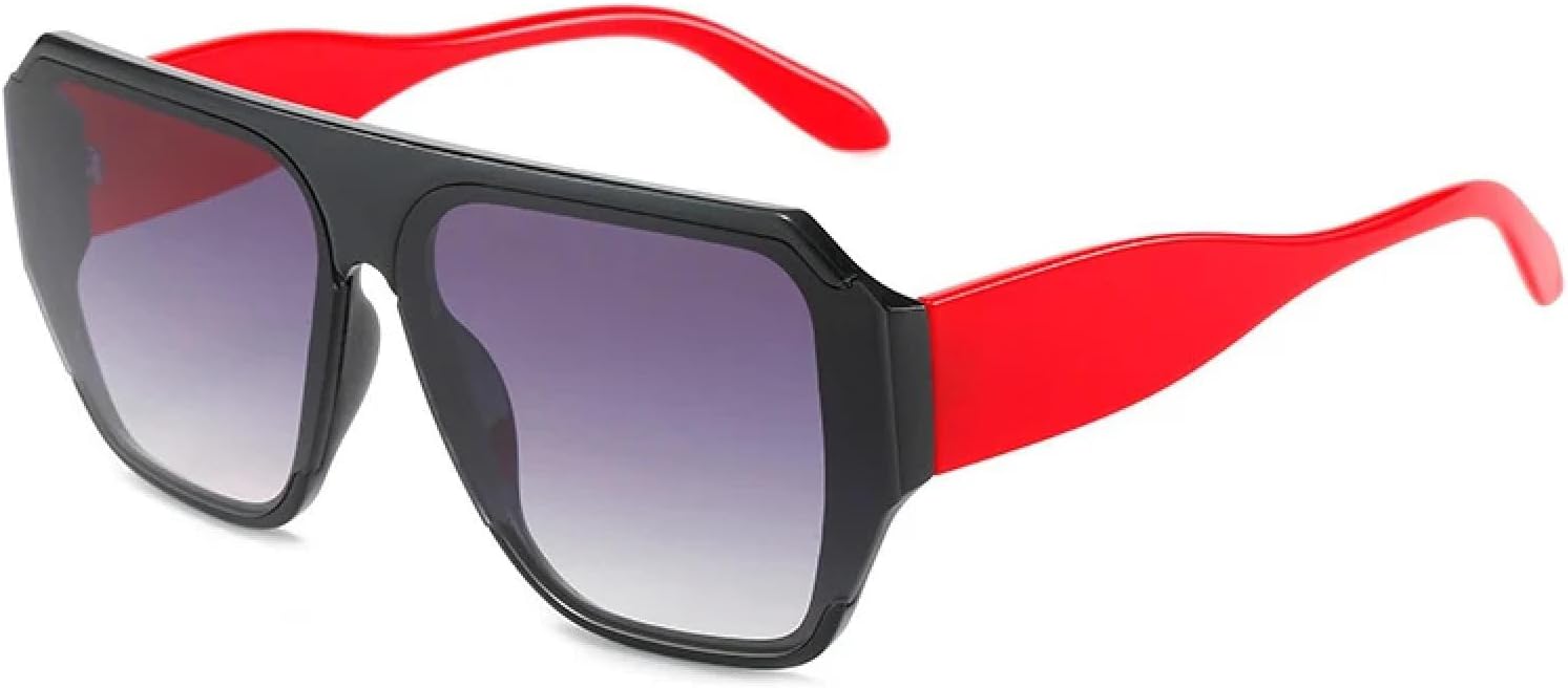 Крупные солнцезащитные очки для женщин и мужчин, модные, роскошные, в большой оправе, летние, для путешествий, с защитой от УФ-излучения UV400 TKKTLLT, Red Gradient Gray
Крупные солнцезащитные очки для женщин и мужчин, модные, роскошные, в большой оправе, летние, для путешествий, с защитой от УФ-излучения UV400 TKKTLLT, Red Gradient Gray