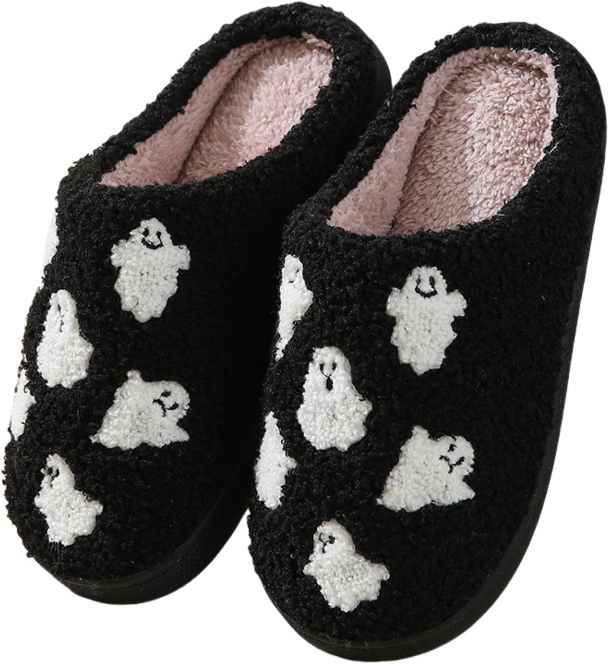 Тапочки FAYUEKEY с изображением страшных тыкв для женщин и мужчин, домашние тапочки с эффектом памяти, пушистые, на Хэллоуин, для спальни, белый
Тапочки FAYUEKEY с изображением страшных тыкв для женщин и мужчин, домашние тапочки с эффектом памяти, пушистые, на Хэллоуин, для спальни, белый