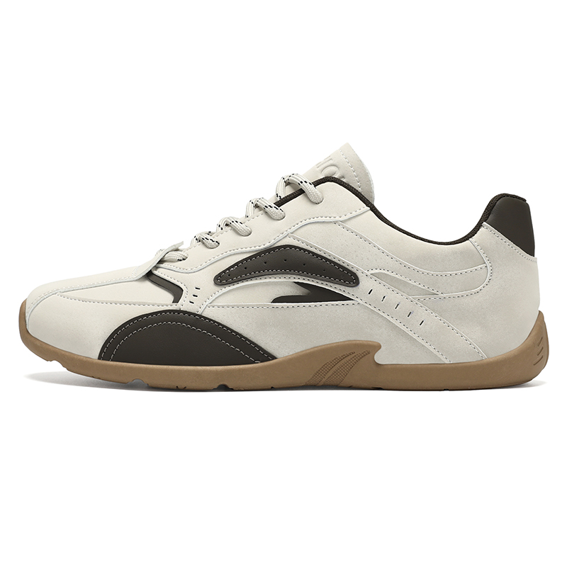 TELENT Скользоустойчивые и износостойкие мужские повседневные кеды бежево-коричневого цвета, цвет Beige Brown 
TELENT Скользоустойчивые и износостойкие мужские повседневные кеды бежево-коричневого цвета, цвет Beige Brown