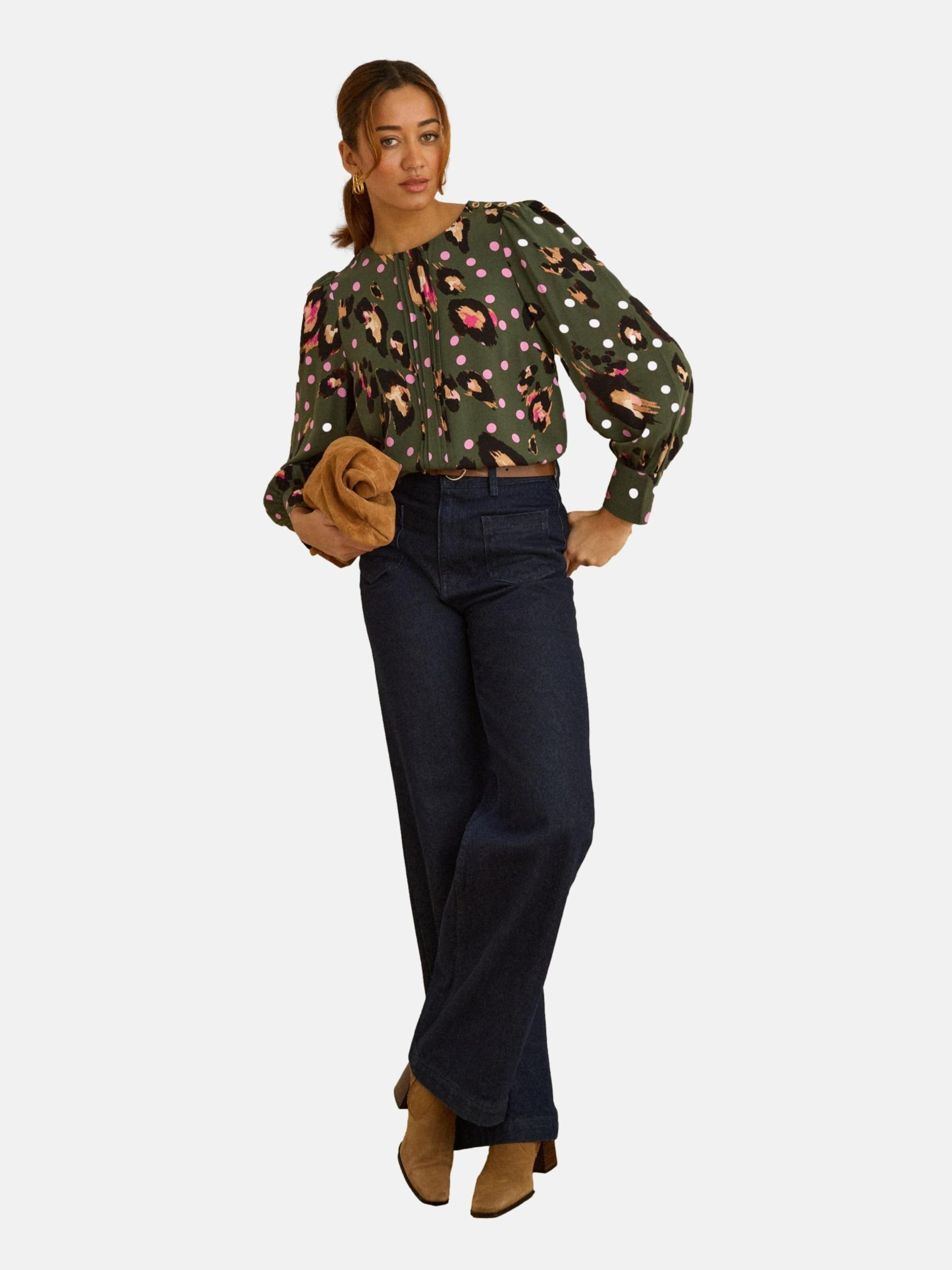 Love & roses Блузка в цвете Khaki
Love & roses Блузка в цвете Khaki