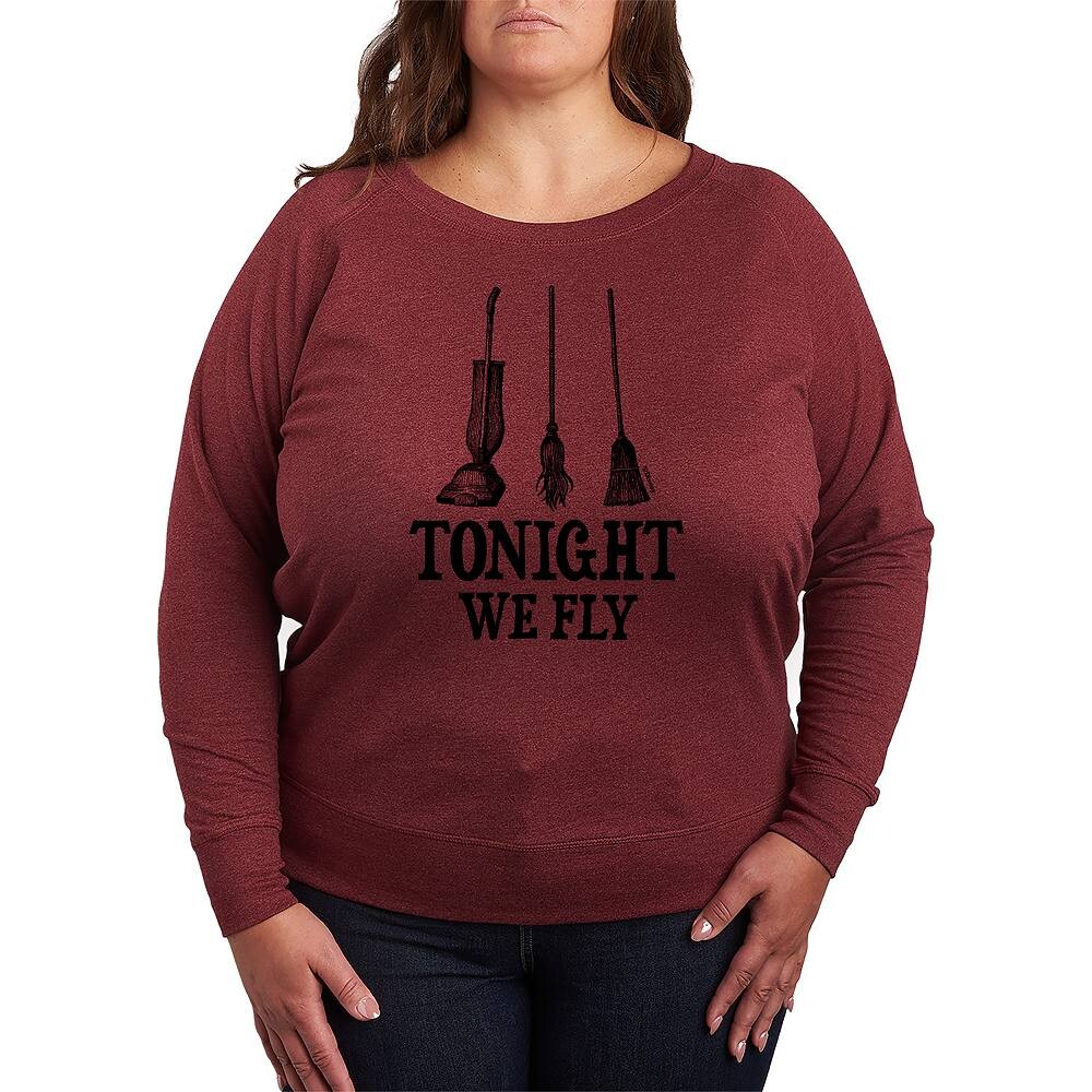 Легкий свитшот из френч терри Disney's Hocus Pocus Plus Size Tonight We Fly, цвет Heather Dark Red
Легкий свитшот из френч терри Disney's Hocus Pocus Plus Size Tonight We Fly, цвет Heather Dark Red