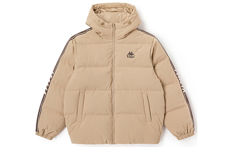 Пуховик унисекс Kappa, серый хаки
Пуховик унисекс Kappa, серый хаки