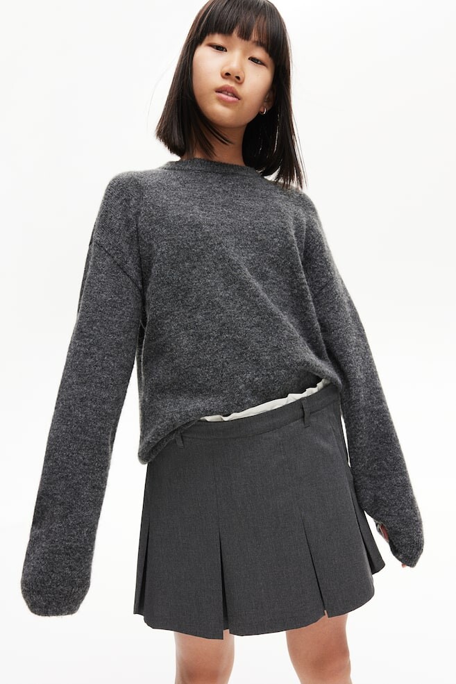 Плиссированная юбка H&M, серый
Плиссированная юбка H&M, серый