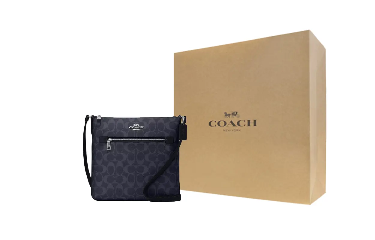 COACH Rowan Coated Canvas Crossbody Bags Medium Women's Midnight Marine Blue
COACH Rowan Coated Canvas Crossbody Bags Medium Women's Midnight Marine Blue