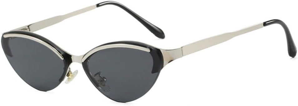 Модные солнцезащитные очки «кошачий глаз» для женщин, ретро-металлические, с градиентным переходом цвета, защита от ультрафиолета UV400. Модные солнцезащитные очки для мужчин HYYZZC, Silver Black
Модные солнцезащитные очки «кошачий глаз» для женщин, ретро-металлические, с градиентным переходом цвета, защита от ультрафиолета UV400. Модные солнцезащитные очки для мужчин HYYZZC, Silver Black