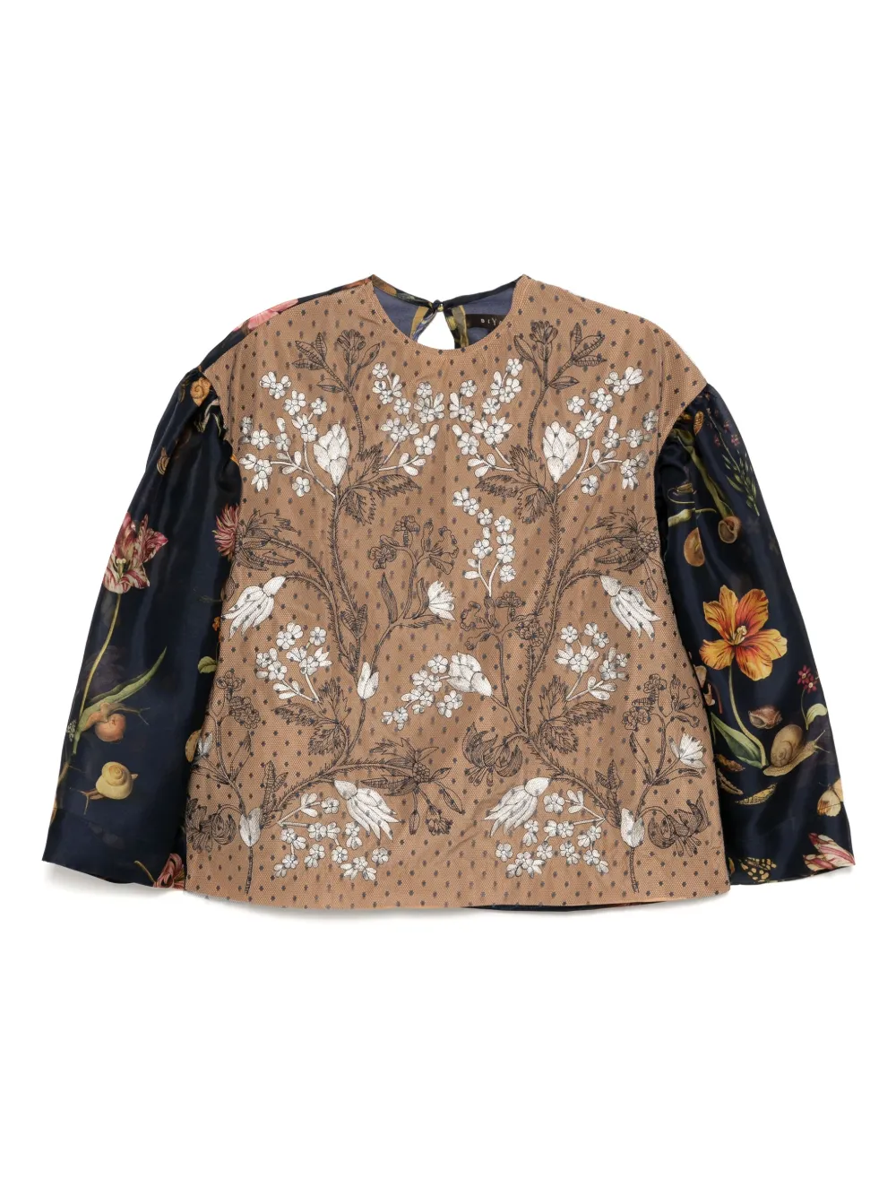 Многослойная блузка Biyan, синий 
Многослойная блузка Biyan, синий