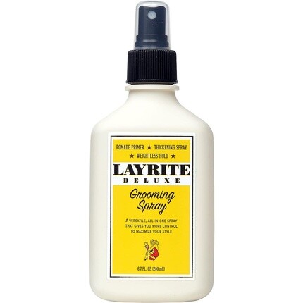 Спрей для ухода, 200 мл, помада-праймер, спрей для утолщения, невесомая фиксация, Layrite
Спрей для ухода, 200 мл, помада-праймер, спрей для утолщения, невесомая фиксация, Layrite
