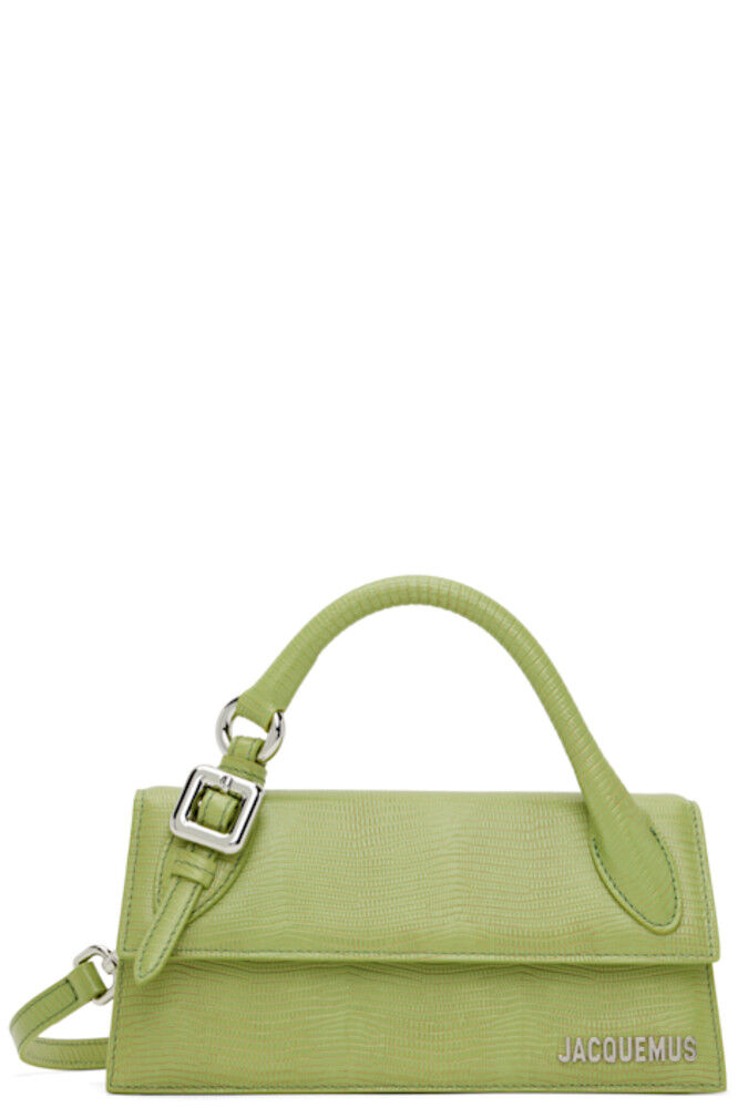 Зелёная сумка «The long Chiquito with buckle» JACQUEMUS
Зелёная сумка «The long Chiquito with buckle» JACQUEMUS