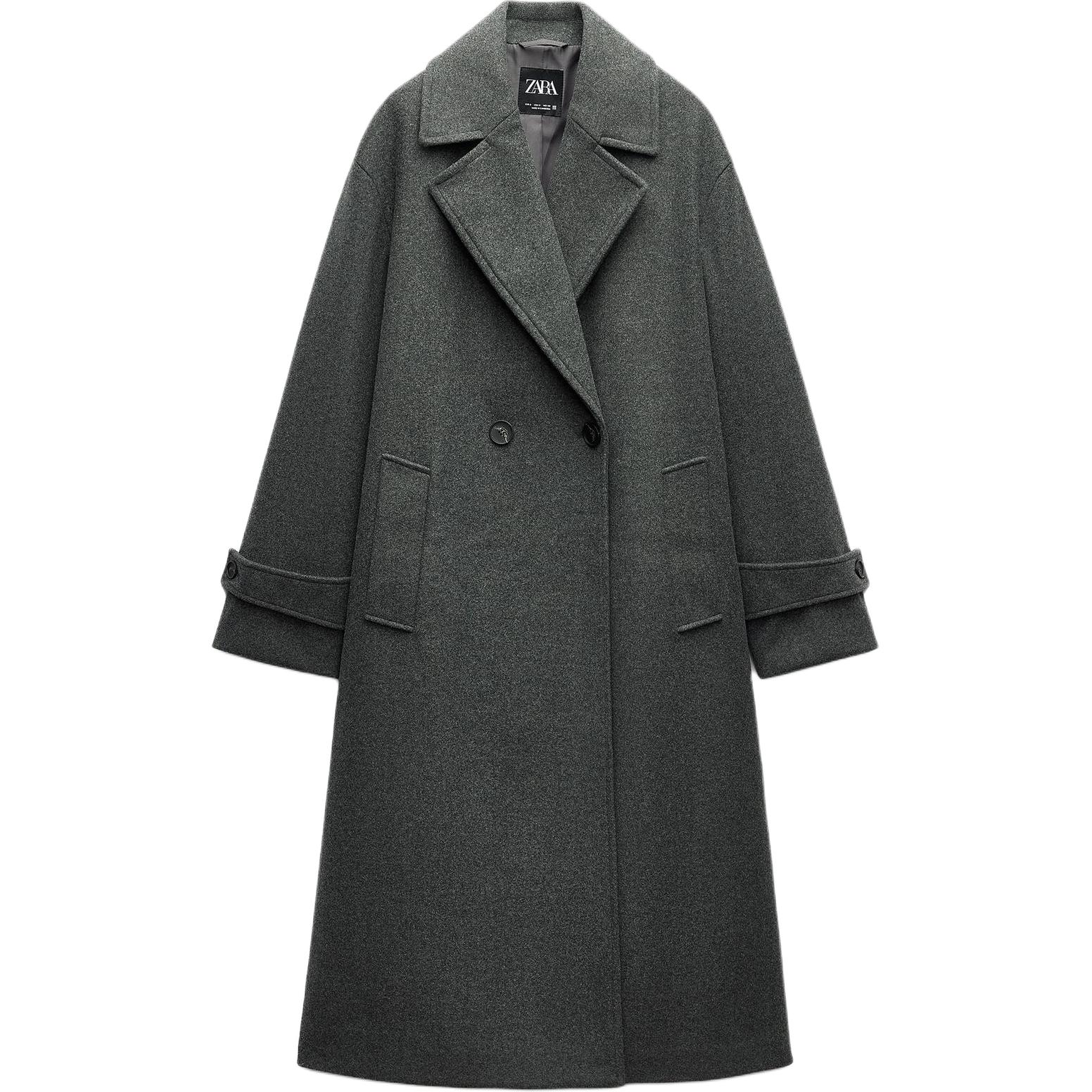 Пальто женское серое ZARA
Пальто женское серое ZARA