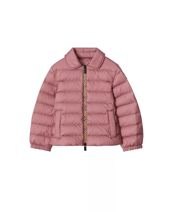 Детская нейлоновая пуховая куртка в клетку - для малышей и для взрослых. Burberry, розовый
Детская нейлоновая пуховая куртка в клетку - для малышей и для взрослых. Burberry, розовый