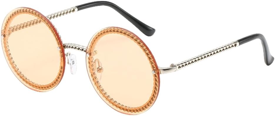 2026 - модные круглые женские очки в винтажном стиле, роскошные безободковые солнцезащитные очки для женщин, качественные очки с градиентным переходом цвета MTZJH, One Color
2026 - модные круглые женские очки в винтажном стиле, роскошные безободковые солнцезащитные очки для женщин, качественные очки с градиентным переходом цвета MTZJH, One Color