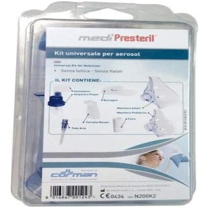 Универсальный небулайзер Medipresteril Corman
Универсальный небулайзер Medipresteril Corman
