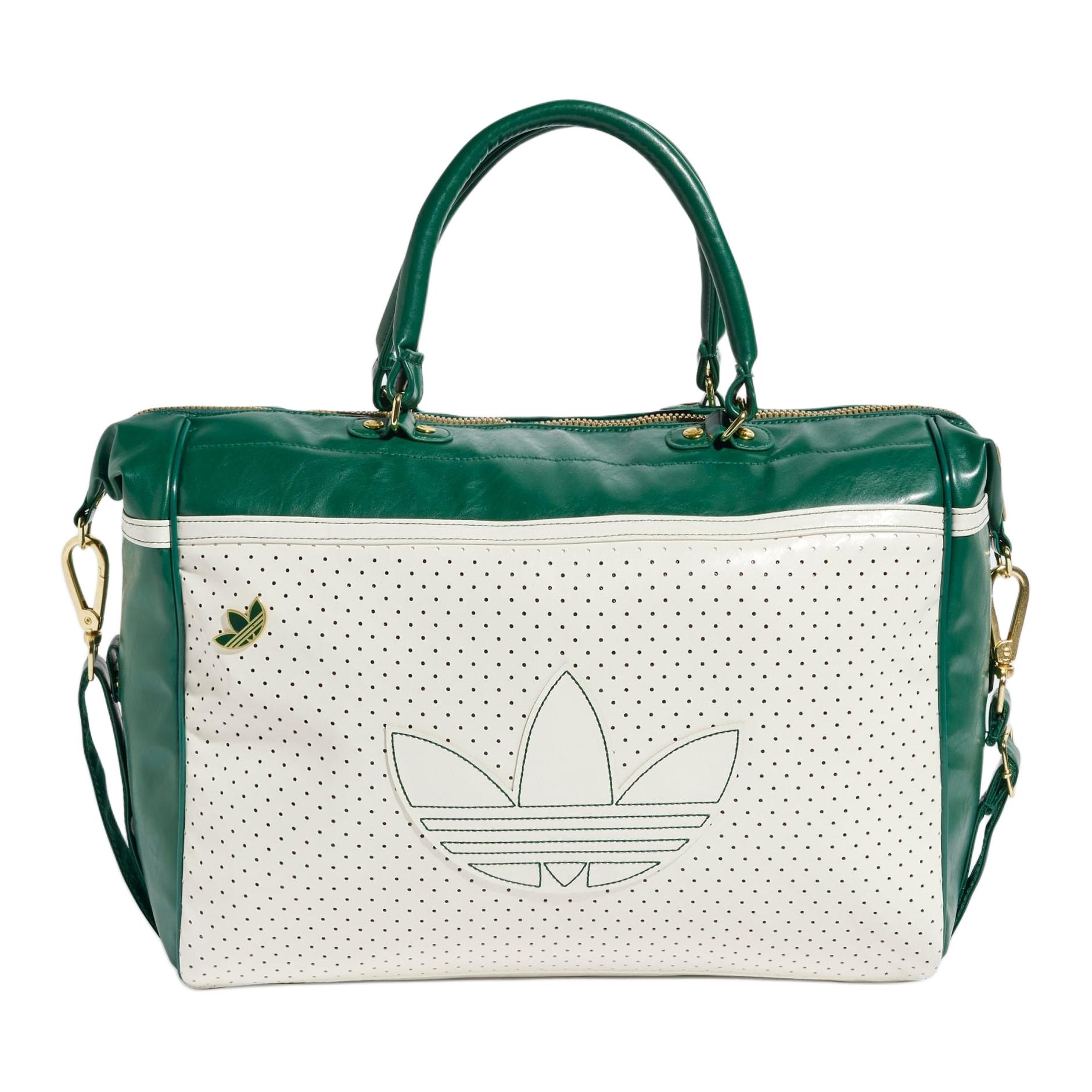 Adidas Полиуретановая сумка для боулинга через плечо унисекс кремово-зеленого цвета, Ecru & College Green
Adidas Полиуретановая сумка для боулинга через плечо унисекс кремово-зеленого цвета, Ecru & College Green