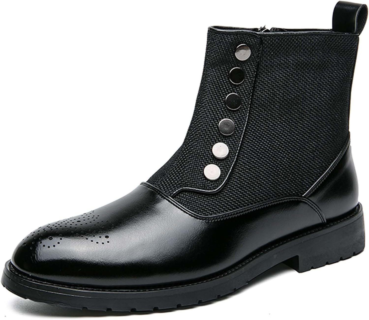 Мужские ботинки Челси, модные, с индивидуальным дизайном, высокие, деловые, повседневные, формальные, противоскользящие, повышающие рост, для работы, конференций, форменной обуви, свадебные высокие кожаные туфли Generic, черный
Мужские ботинки Челси, модные, с индивидуальным дизайном, высокие, деловые, повседневные, формальные, противоскользящие, повышающие рост, для работы, конференций, форменной обуви, свадебные высокие кожаные туфли Generic, черный