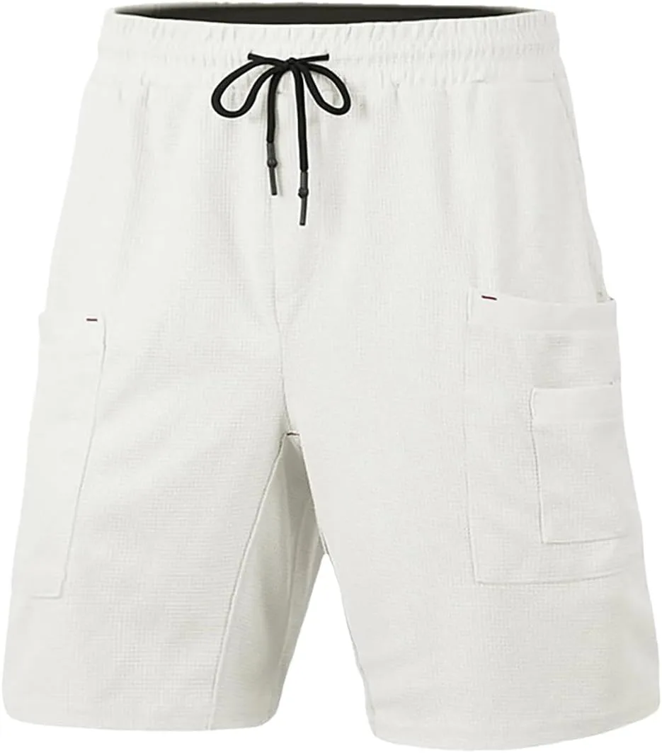 Мужские спортивные шорты Loose с несколькими карманами и шнурком
Мужские спортивные шорты Loose с несколькими карманами и шнурком