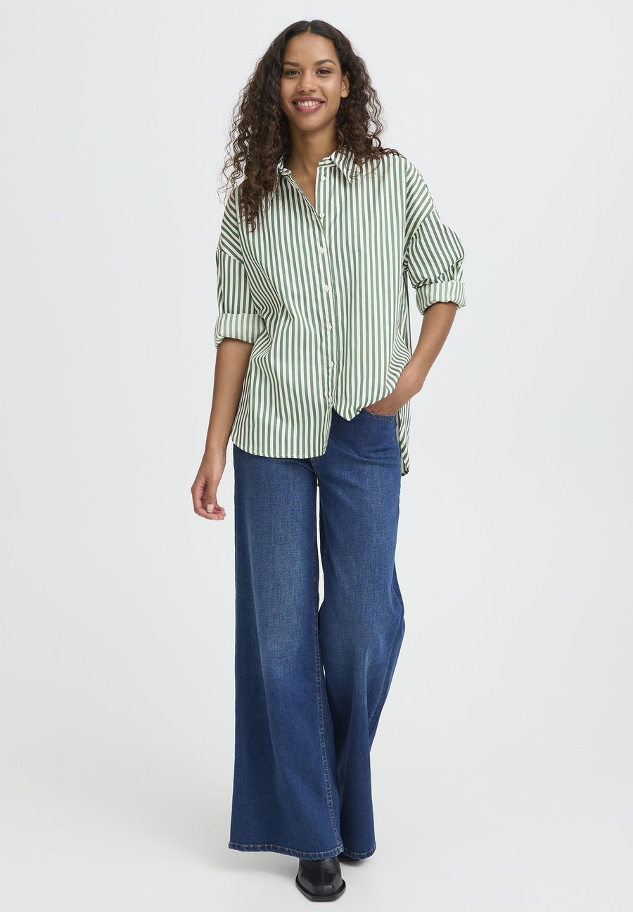 Блуза ICHI Button-down blouse, Pineneedle/Green
Блуза ICHI Button-down blouse, Pineneedle/Green