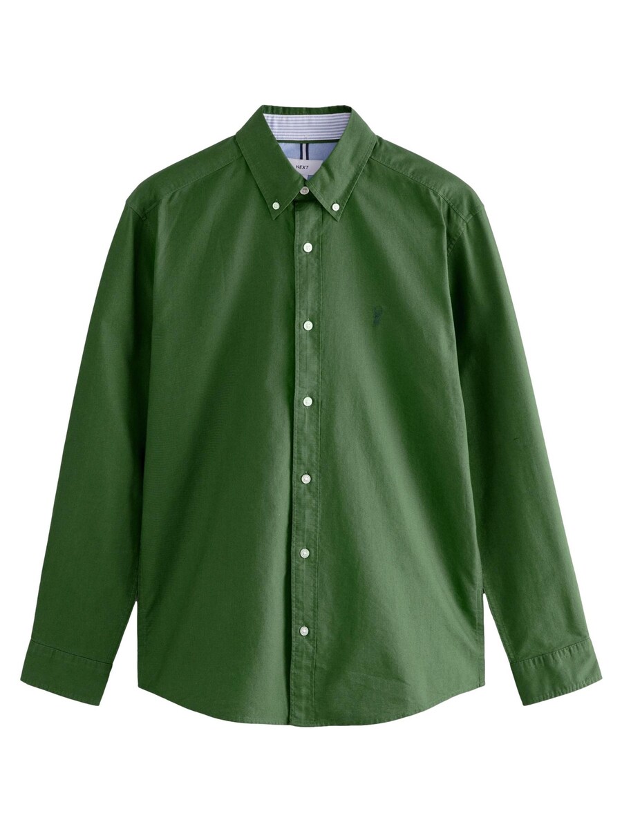 Рубашка обычного кроя на пуговицах Next, зеленый
Рубашка обычного кроя на пуговицах Next, зеленый