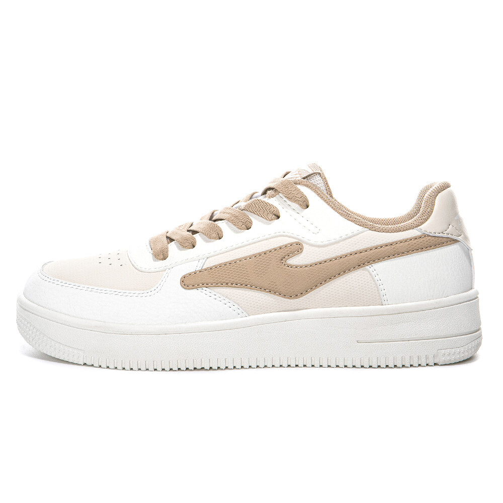 Кеды, скейтборд обувь женская низкая серо-белый Erke 
Кеды, скейтборд обувь женская низкая серо-белый Erke