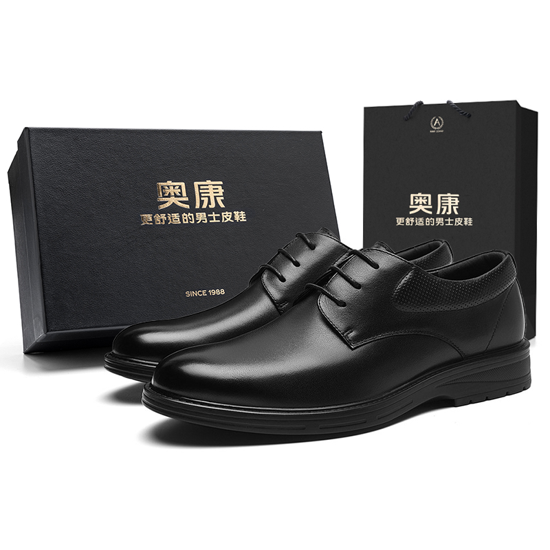 AOKANG Туфли мужские низкие, черные
AOKANG Туфли мужские низкие, черные