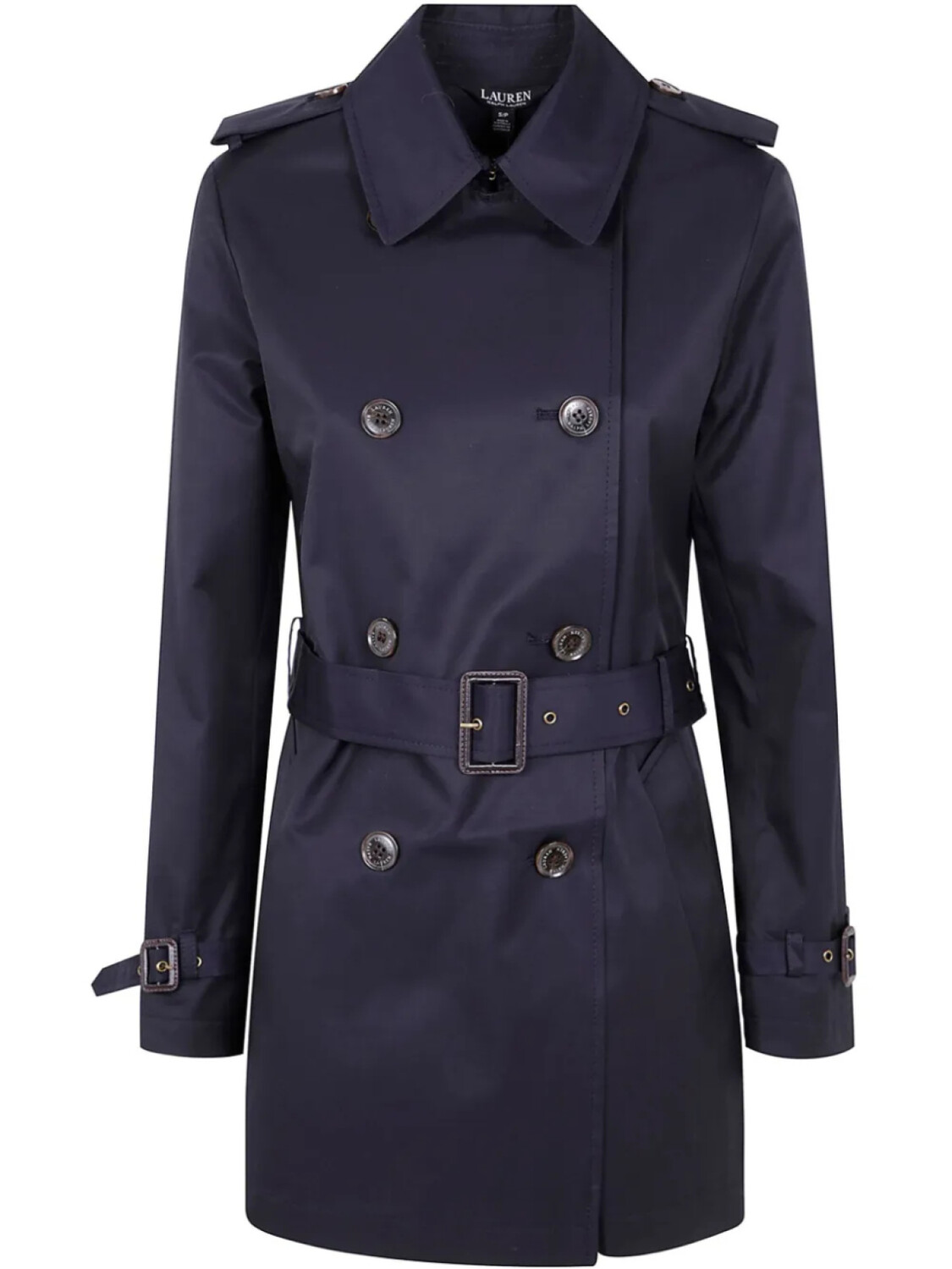 Двубортный тренчкот Lauren Ralph Lauren, синий
Двубортный тренчкот Lauren Ralph Lauren, синий