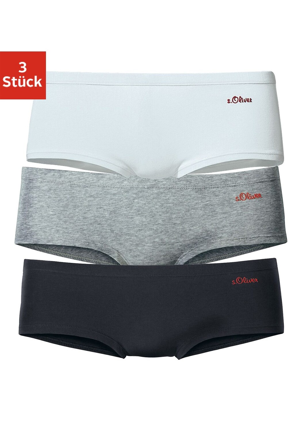 Трусы s.Oliver Hipster, цвет grau, schwarz, weiß
Трусы s.Oliver Hipster, цвет grau, schwarz, weiß