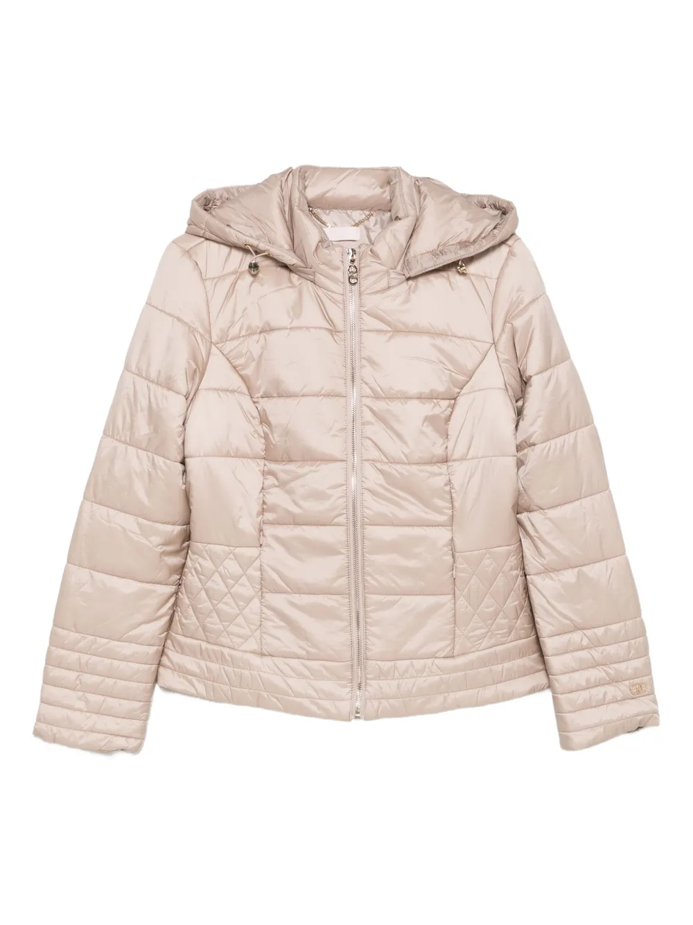 Пуховик с капюшоном Liu Jo, нейтральный 
Пуховик с капюшоном Liu Jo, нейтральный