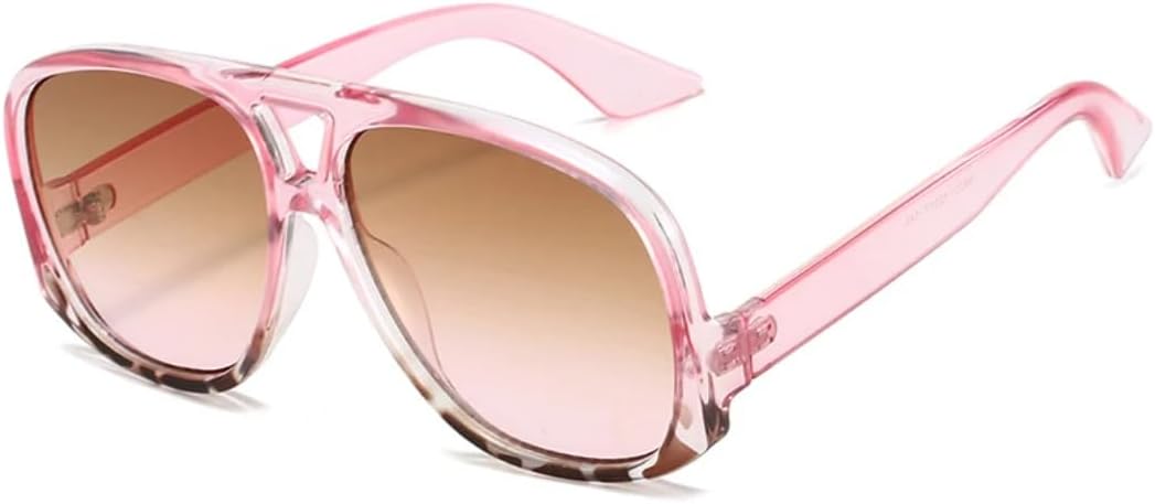 Женские солнцезащитные очки большого размера с двойной перемычкой, модные градиентные очки UV400, мужские модные очки зеленого и розового цвета VRTRFFTR, Pink Pink Tea
Женские солнцезащитные очки большого размера с двойной перемычкой, модные градиентные очки UV400, мужские модные очки зеленого и розового цвета VRTRFFTR, Pink Pink Tea