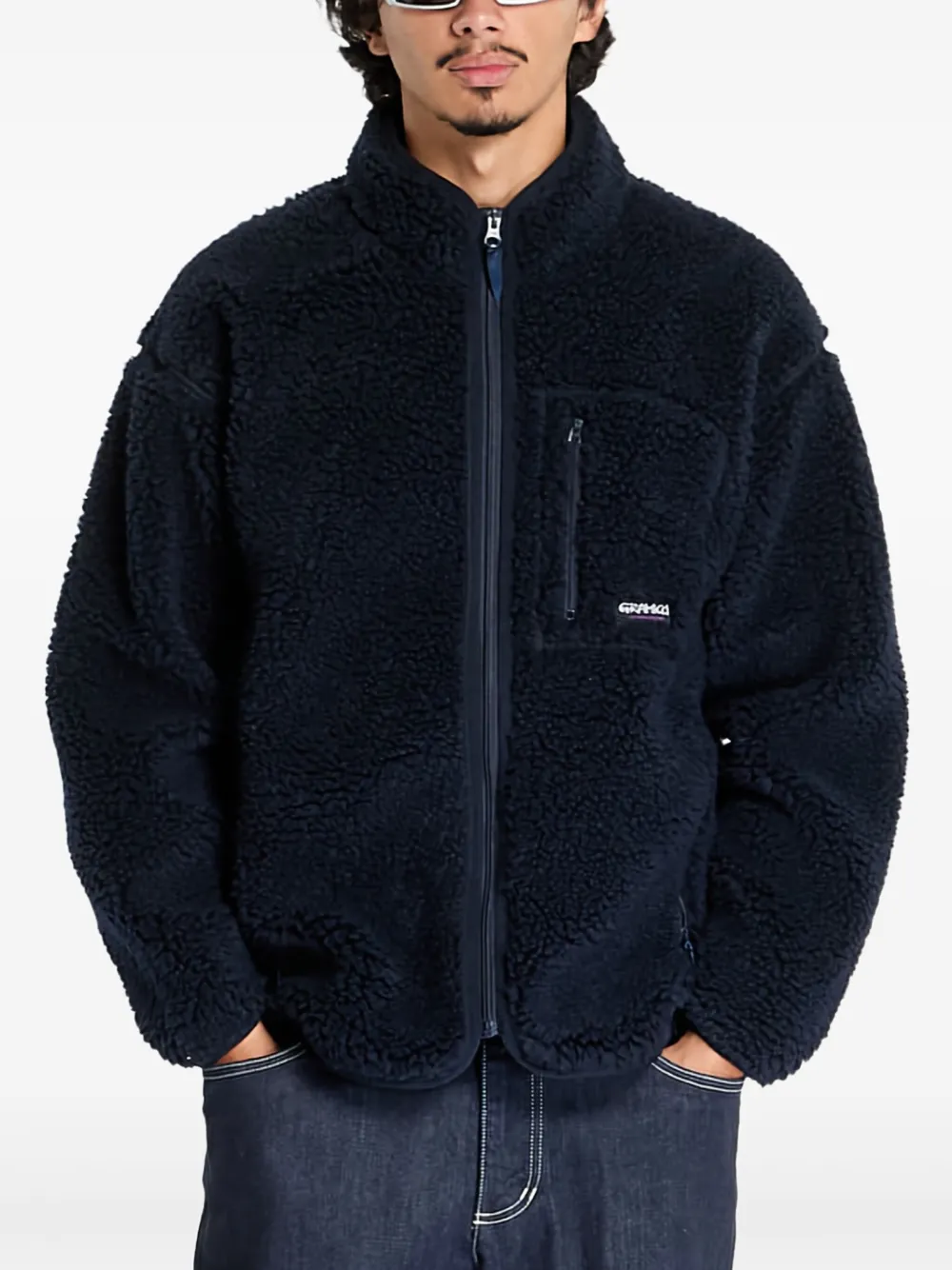 Куртка с вышитым логотипом Gramicci, синий
Куртка с вышитым логотипом Gramicci, синий