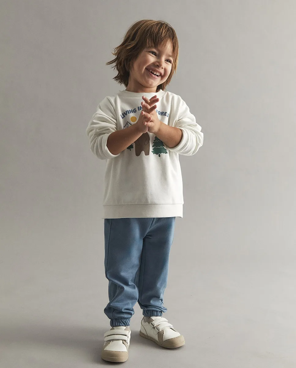 Базовые джоггеры Sfera, синий
Базовые джоггеры Sfera, синий