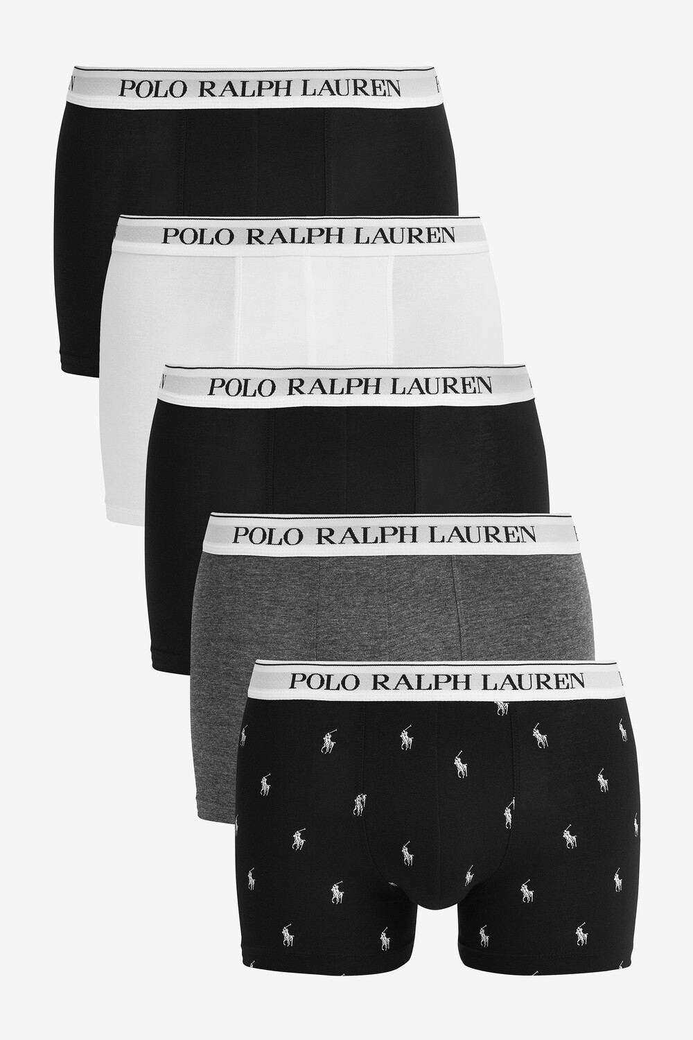 5 пар зеленых хлопковых боксеров-стретч с логотипом Polo Ralph Lauren, черный
5 пар зеленых хлопковых боксеров-стретч с логотипом Polo Ralph Lauren, черный