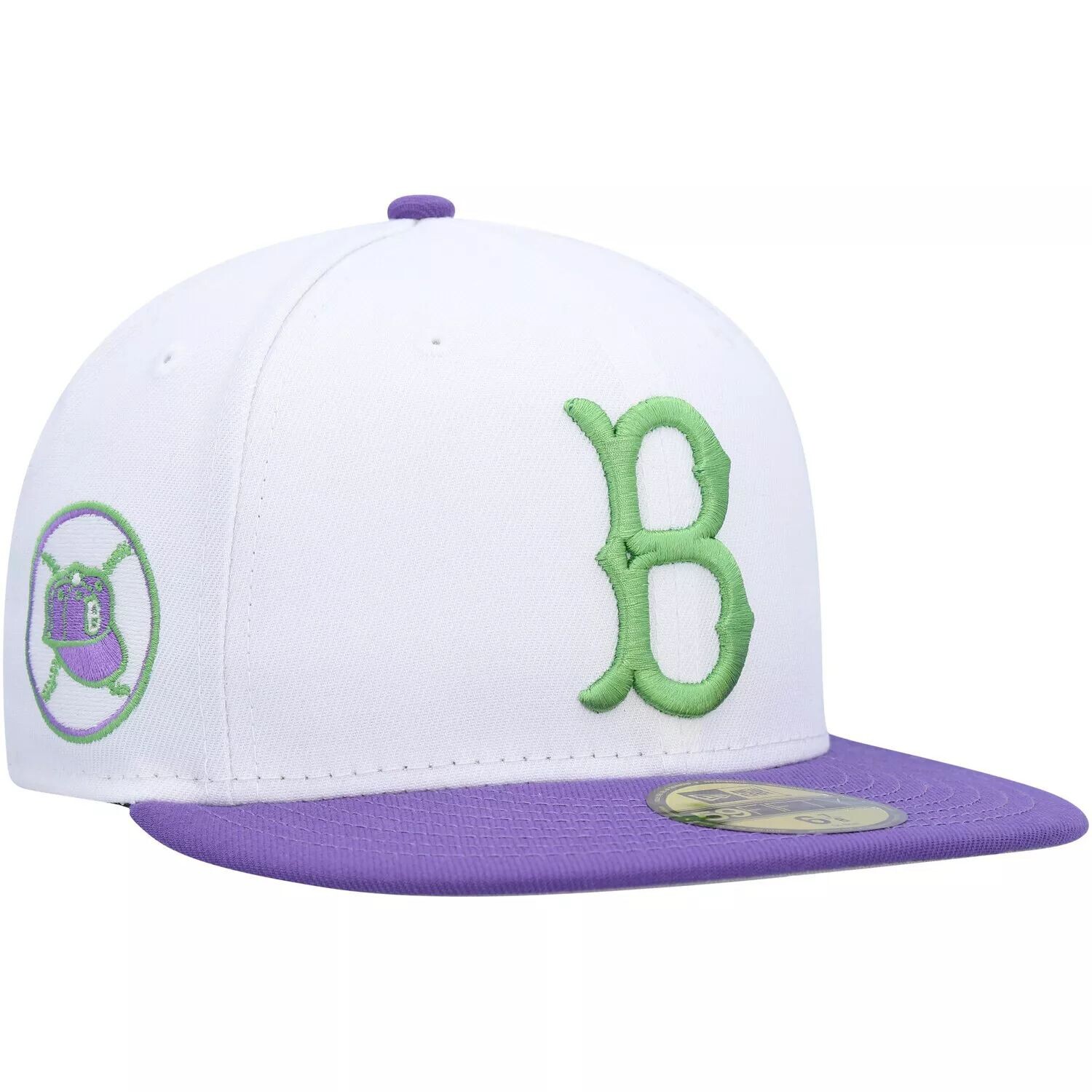 Мужская белая кепка New Era Brooklyn Dodgers с боковой нашивкой 59FIFTY
Мужская белая кепка New Era Brooklyn Dodgers с боковой нашивкой 59FIFTY