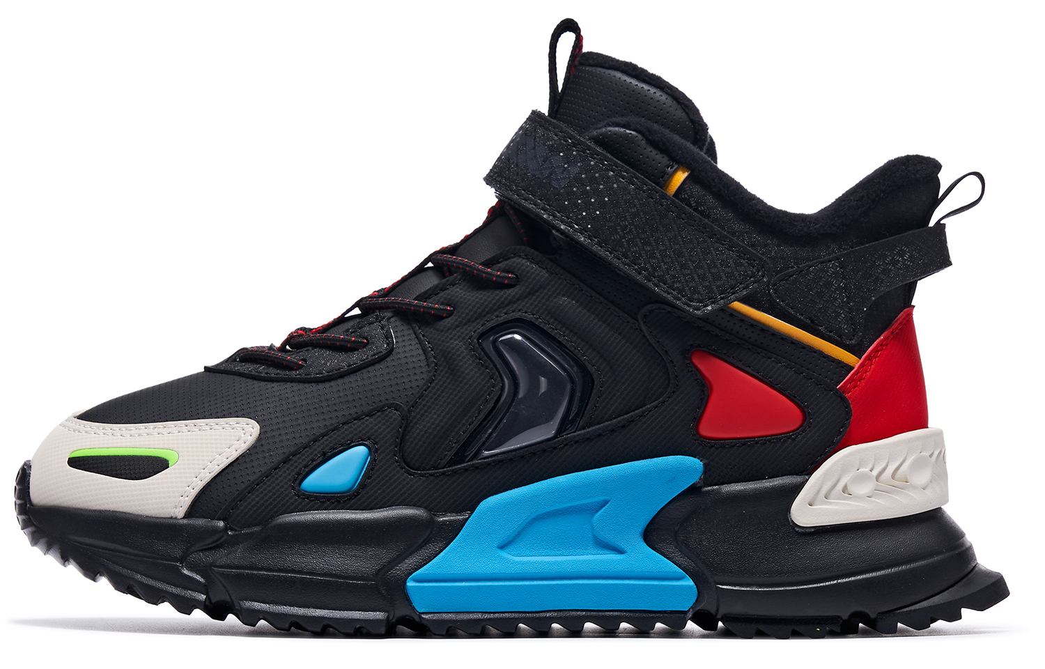 Qiaodan Детская повседневная обувь, черная, синяя, подростковая
Qiaodan Детская повседневная обувь, черная, синяя, подростковая