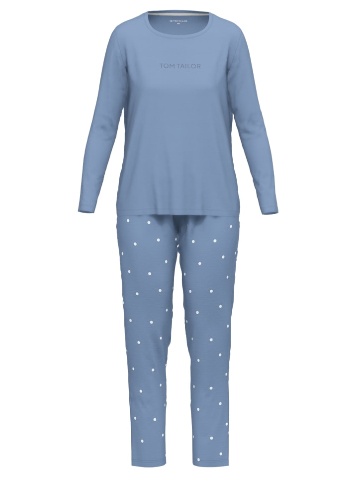 Tom Tailor Пижама Charlotte синего цвета в средний горошек
Tom Tailor Пижама Charlotte синего цвета в средний горошек