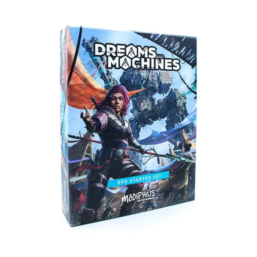 Бокс-сет Dreams and Machines RPG Starter Set, Dreams and Machines Roleplaying Game
Бокс-сет Dreams and Machines RPG Starter Set, Dreams and Machines Roleplaying Game