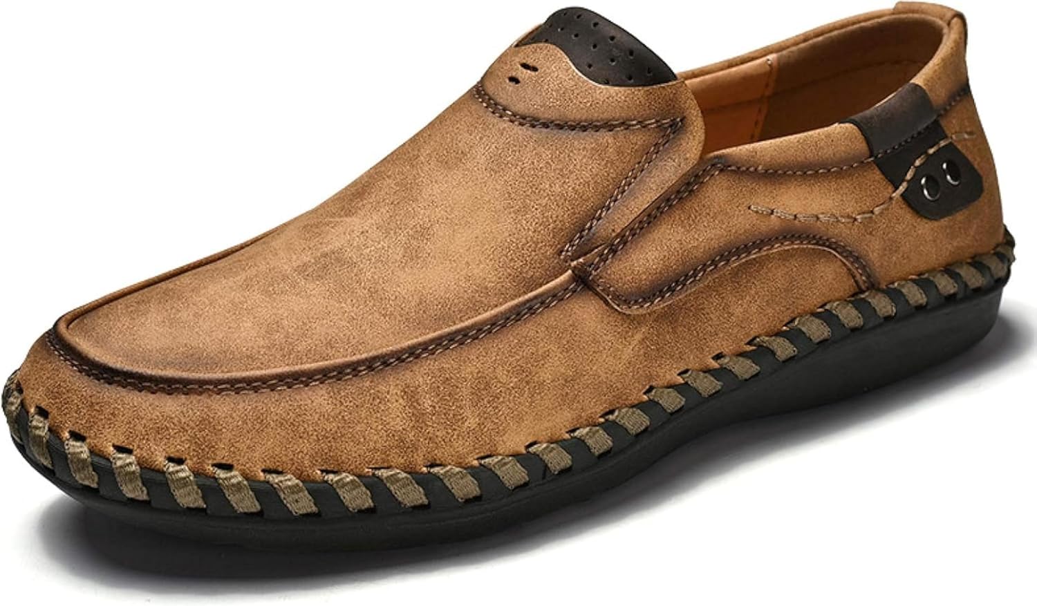 Мужские мягкие повседневные мокасины для ходьбы с плоской подошвой и скользящим верхом для вождения Sylaiwao, желтый
Мужские мягкие повседневные мокасины для ходьбы с плоской подошвой и скользящим верхом для вождения Sylaiwao, желтый