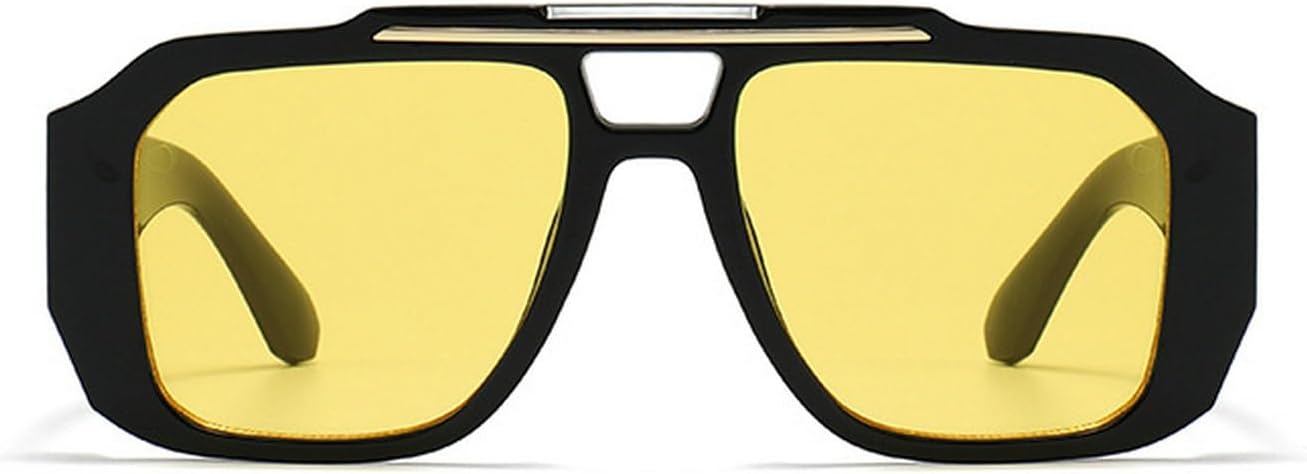 Солнцезащитные очки Laureles Retro с двойной перемычкой, квадратной формы, для женщин, градиентные, с защитой от УФ-излучения UV400, модные, черные, цвета шампанского, для мужчин, C4
Солнцезащитные очки Laureles Retro с двойной перемычкой, квадратной формы, для женщин, градиентные, с защитой от УФ-излучения UV400, модные, черные, цвета шампанского, для мужчин, C4