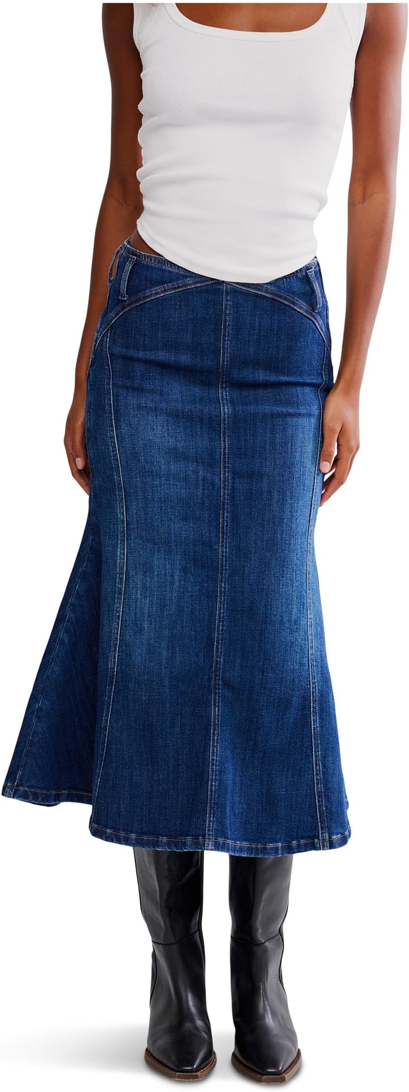 Юбка Free People Zia Denim Skirt, цвет Bad Habits
Юбка Free People Zia Denim Skirt, цвет Bad Habits