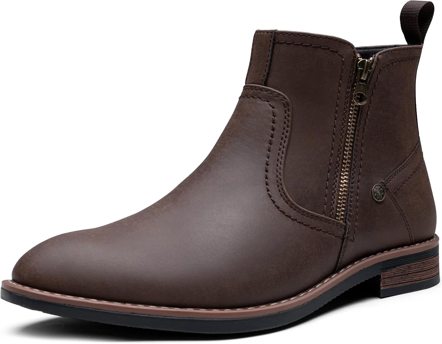 Мужские ботинки Jousen Chukka с боковой молнией, повседневные и стильные, для мужчин, темно-коричневый
Мужские ботинки Jousen Chukka с боковой молнией, повседневные и стильные, для мужчин, темно-коричневый