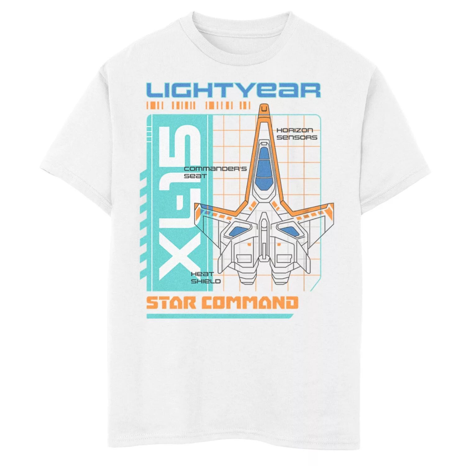 Футболка Lightyear для мальчиков 8–20 XL-15 Star Command от Disney/Pixar с графическим изображением схемы Licensed Character
Футболка Lightyear для мальчиков 8–20 XL-15 Star Command от Disney/Pixar с графическим изображением схемы Licensed Character
